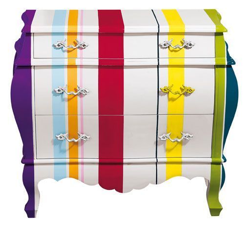 comoda-pintada-a-rayas-seletti comoda-pintada-a-rayas-seletti