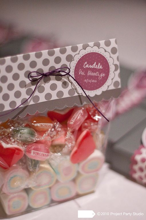 Bolsitas transparentes con chuches. Bolsitas transparentes con chuches.