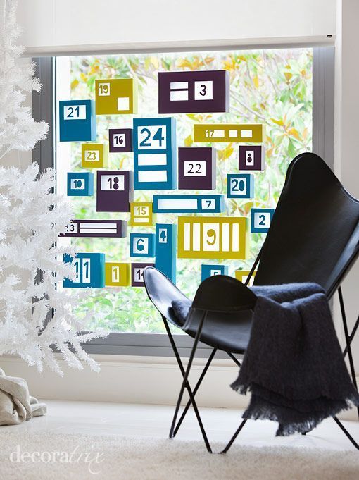 Calendario de adviento muy Decoratrix