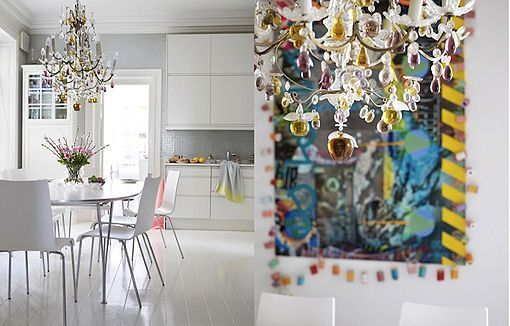 detalle de la cocina de un apartamento sueco detalle de la cocina de un apartamento sueco