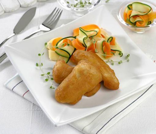 Pescado para niños: pavías de merluza Pescado para niños: pavías de merluza