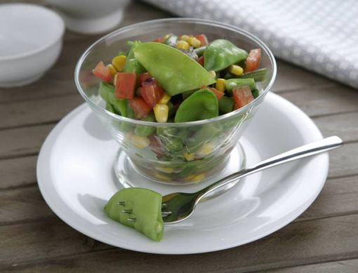 Ensalada tibia de verduritas Ensalada tibia de verduritas