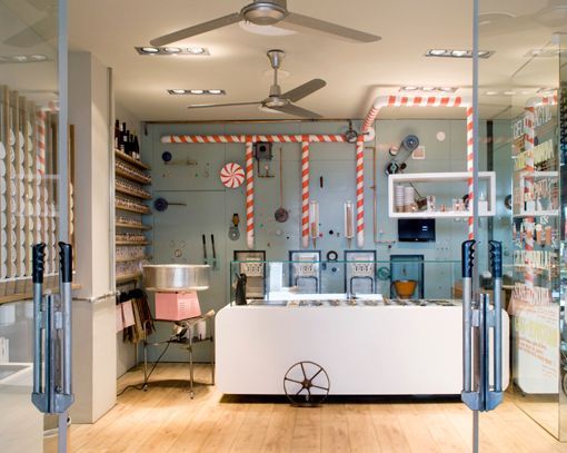 Rocambolesc-entrada-heladeria restaurantes bares tiendas