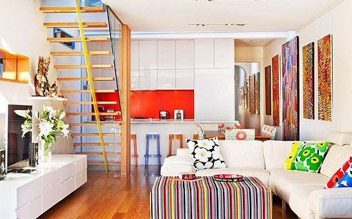 cocina_5 Casa de dos plantas moderna y luminosa