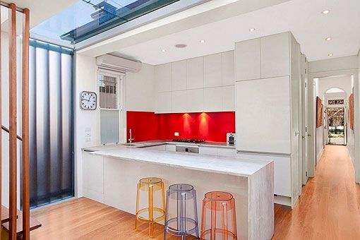 cocina_6 Casa de dos plantas moderna y luminosa