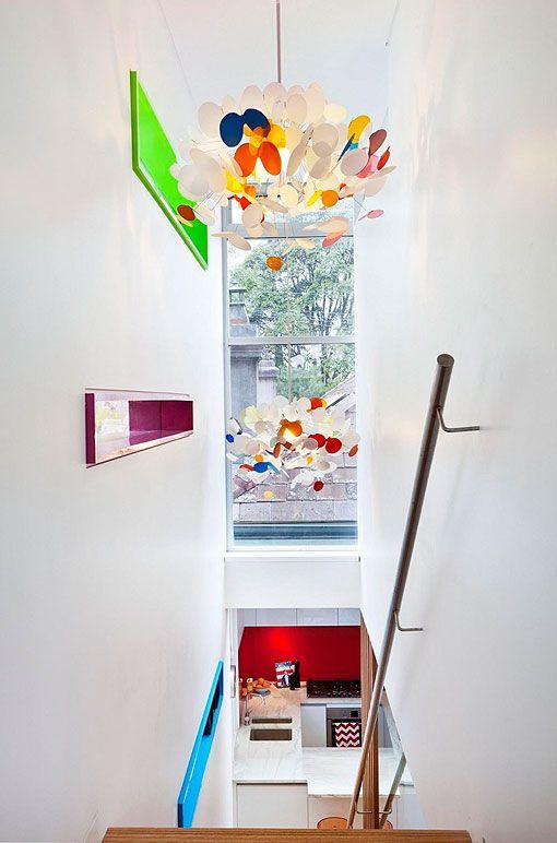 escalera_8 Casa de dos plantas moderna y luminosa