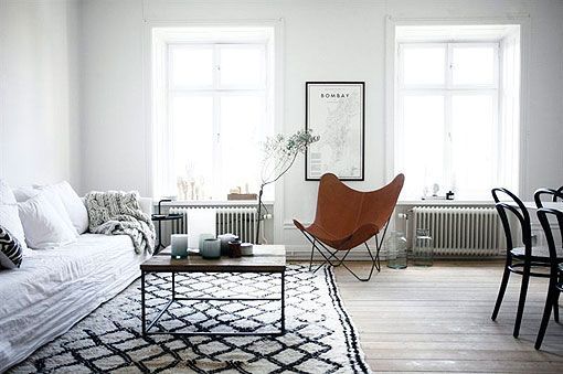 salon_ Decoración de estilo nórdico