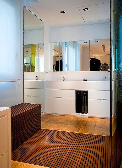 ¡Quiero este baño! Mueble de lavabo para dos