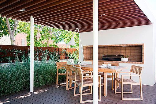 Reuniones al aire libre Casa con jardín y piscina