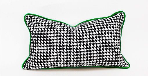 Cojín con estampado pata de gallo Cojín con estampado pata de gallo