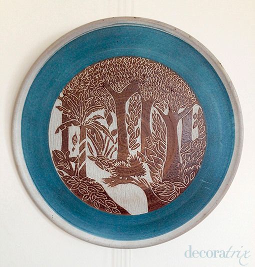 plato de ceramica organica de taller de la artista gema ossenbach plato de ceramica organica de taller de la artista gema ossenbach