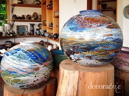 jarrones globlo de ceramica orgánica del taller de gema ossenbach jarrones globlo de ceramica orgánica del taller de gema ossenbach