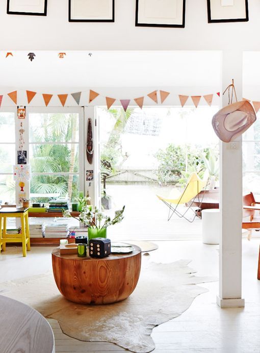 Jardín de la casa frente a la playa de los Tuckey en Sidney Jardín de la casa frente a la playa de los Tuckey en Sidney