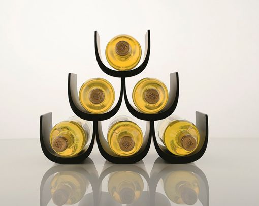 Novedades de primavera de 2014: Botellero apilable de Alessi para 6 botellas Novedades de primavera de 2014: Botellero apilable de Alessi para 6 botellas