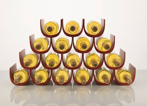 Novedades de primavera de 2014: Botellero apilable de Alessi para 18 botellas Novedades de primavera de 2014: Botellero apilable de Alessi para 18 botellas