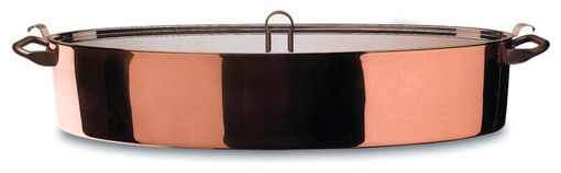 Objetos de diseño de cobre: tartera de Alessi Objetos de diseño de cobre: tartera de Alessi