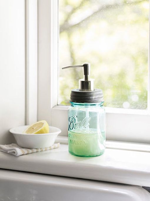 Reciclar tarros de vidrio de conservas como jabonera Reciclar tarros de vidrio de conservas como jabonera