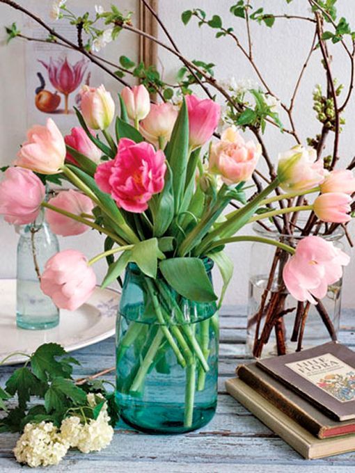 Reciclar tarros de vidrio de conservas como jarrón Reciclar tarros de vidrio de conservas como jarrón