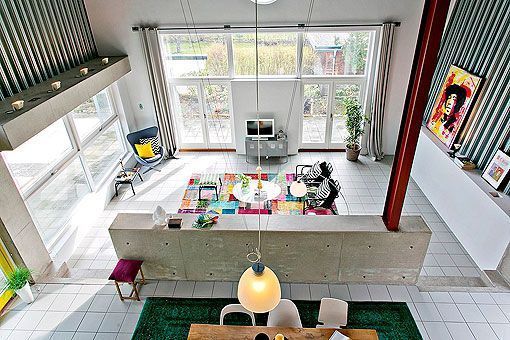 Casa de acero y hormigón Casa de acero y hormigón