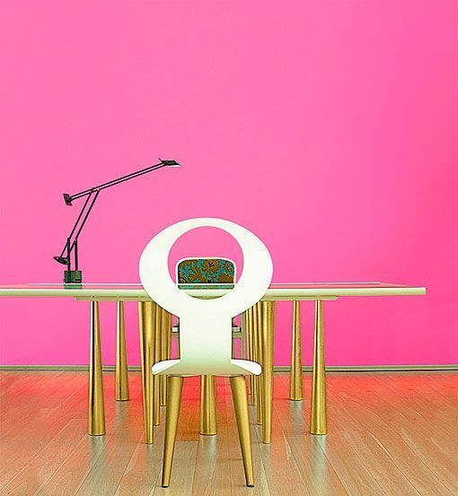 Loft colorista de la diseñadora Anna Gilli: zona de trabajo Loft colorista de la diseñadora Anna Gilli: zona de trabajo