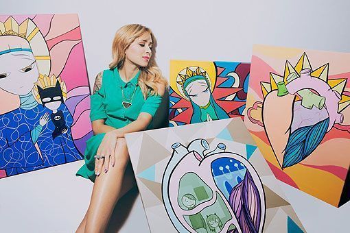 Rebeca Khamlichi, en Mercado Central de Diseño Rebeca Khamlichi, en Mercado Central de Diseño