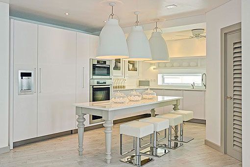 Decoración en blanco: cocina Decoración en blanco: cocina