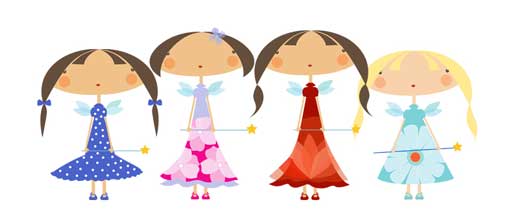 Ilustraciones infantiles de Inés Moreno: hadas Ilustraciones infantiles de Inés Moreno: hadas