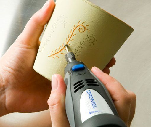 maceteros de terracota pintados y grabados con herramienta dremel maceteros de terracota pintados y grabados con herramienta dremel
