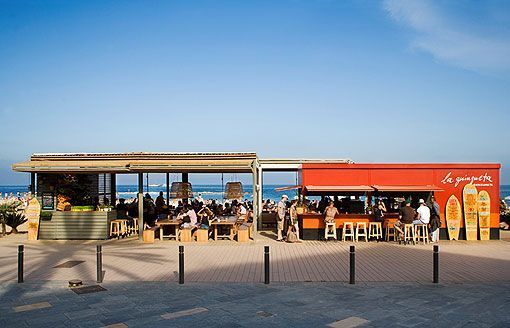 Chiringuito de playa en Barcelona: La Guingueta por Sandra Tarruella Chiringuito de playa en Barcelona: La Guingueta por Sandra Tarruella