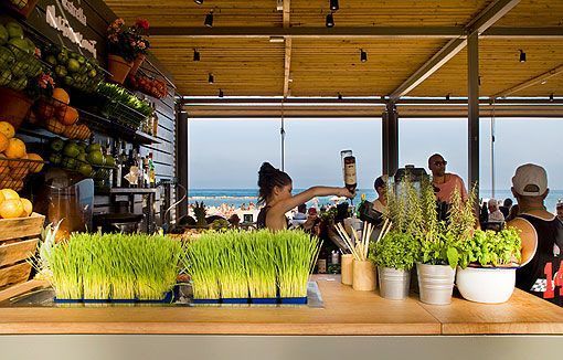 Chiringuito de playa en Barcelona: La Guingueta por Sandra Tarruella