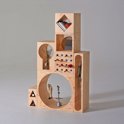 ROOM Collection, estantería modular de madera ROOM Collection, estantería modular de madera