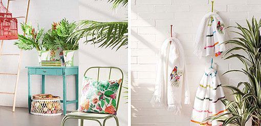 Estampados tropicales, Zara Home Estampados tropicales, Zara Home