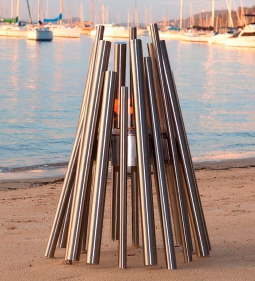 chimeneas de exteriores en forma de fogata chimeneas de exteriores en forma de fogata