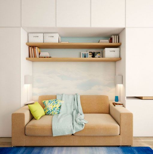 Dormitorio con sofá-cama Dormitorio con sofá-cama