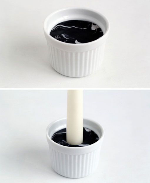 Candeleros de arcilla, colocar la vela Candeleros de arcilla, colocar la vela