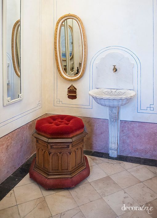 Tendencias decorativas: aseo del Museo Cerralbo Tendencias decorativas: aseo del Museo Cerralbo