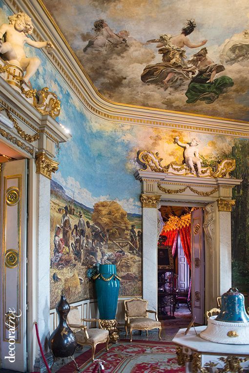 Tendencias decorativas: salón Chaflán del Museo Cerralbo Tendencias decorativas: salón Chaflán del Museo Cerralbo