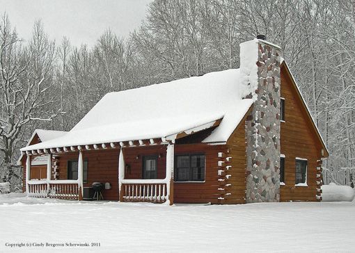 La cabaña de Papá Noel grande y espaciosa La cabaña de Papá Noel grande y espaciosa