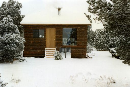 La cabaña de Papá Noel pequeña y moderna La cabaña de Papá Noel pequeña y moderna