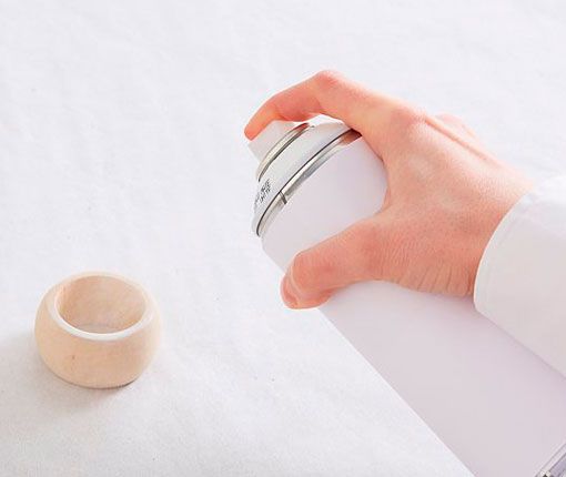 Servilleteros de madera decorados, aplicar la pintura Servilleteros de madera decorados, aplicar la pintura