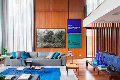 Salón con dos ambientes Salón con dos ambientes