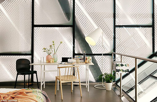 Ático con paredes de cristal, en Holmenkollen Ático con paredes de cristal, en Holmenkollen