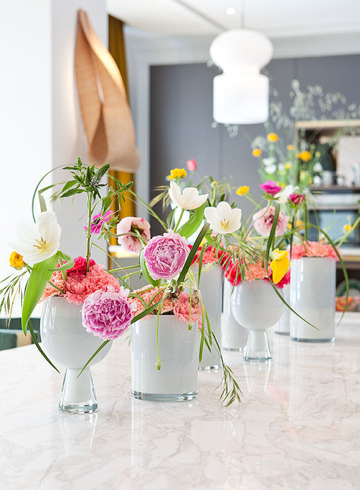 Comedor con cocina integrada: Beatriz Silveira en Casa Decor 2015 Comedor con cocina integrada: Beatriz Silveira en Casa Decor 2015