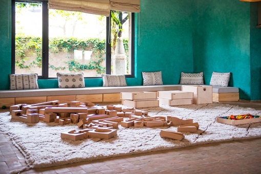 Casita en el árbol de la guardería Kids Club del Hotel Royal Palm Marrakech Casita en el árbol de la guardería Kids Club del Hotel Royal Palm Marrakech