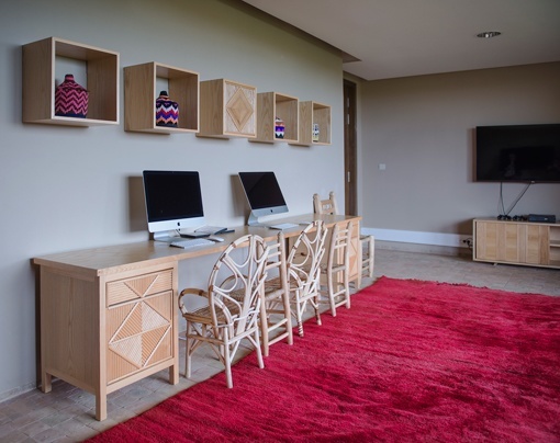 Sala de ordenadores de la guardería Kids Club del Hotel Royal Palm Marrakech Sala de ordenadores de la guardería Kids Club del Hotel Royal Palm Marrakech