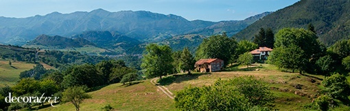 Una casa rural frente a los Picos de Europa en Asturias: vistas Una casa rural frente a los Picos de Europa en Asturias: vistas