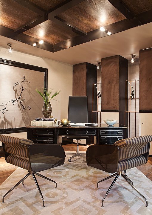 Salón con zona de trabajo Salón con zona de trabajo