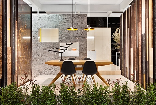 Descubre nuevas posibilidades para decorar con mármol / Comedor Descubre nuevas posibilidades para decorar con mármol / Comedor