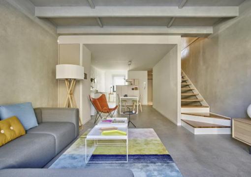 El sueño de la vivienda flexible hecho realidad / salón El sueño de la vivienda flexible hecho realidad / salón