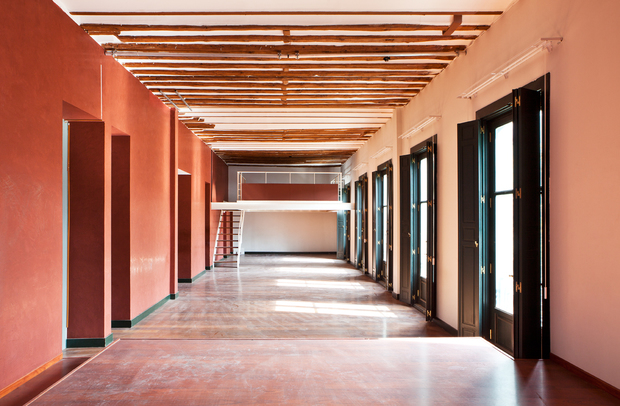 Espacios vacíos de la Casa Palacio Atocha 34 donde será Casa Decor 2016